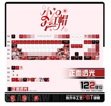 NIKKE: The Goddess of Victory Red Hood PBT Keycap 122pcs Set for Keyboard Anime picture