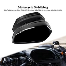 Motorcycle Hard Saddlebags Bags Luggage For Harley Softail Low Rider FXLRS 18-24 picture