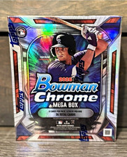 6x Sealed Topps 2026 Bowman Chrome Mega Boxes MLB Baseball Trading Cards picture