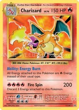 Charizard 2016 Evolutions Card Sticker picture