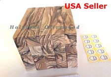 10 ~PREMIUM QUALITY~ BETHLEHEM /HOLY LAND~FIGURED~ Olive Wood Pen Turning Blanks picture