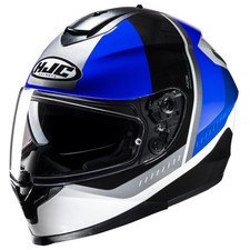 HJC C70 Alia SunShield Motorcycle Helmet Blue LG XL 2XLSunscreen c-70 USA DOT BK picture