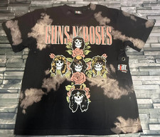 MEN'S GUNS N’ ROSES BY GIANT VINTAGE T-SHIRT SIZE XXXLARGE  IN BLACK picture