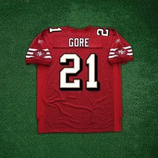 Frank Gore Reebok San Francisco 49ers NFL Authentic On-Field EQT Red Jersey picture