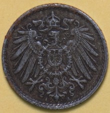 Germany 1917 A 5 Pfennig Eagle animal 150747 combine shipping picture
