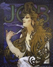 Job by Mucha 1897 Mini Poster - 11
