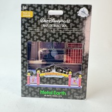 Metal Earth Walt Disney World Main Entrance Sign 3D Model Kit picture