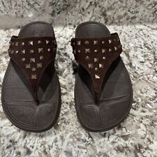 Fit Flops Ladies Size 5 Brown Preowned picture