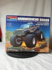 Vintage 1985 Monogram Hammerhead Shark Monster Truck 1:24 Model Kit 2421 picture