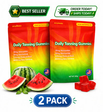 2 Pack Daily Tanning Gummies Supplement - 60 Gummies 30-Day Supply picture