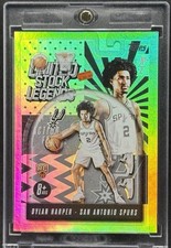 Dylan Harper  ROOKIE RC SILVER REFRACTOR CARD TOPPS  SPURS MINT picture