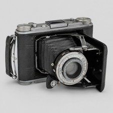 Vintage Kodak Monitor Six-20 Folding Camera 620 Film w/ Leather Case USA picture