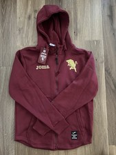 Joma Torino FC Burgundy Full Zip Hooded Jacket Soccer Size Men S, NWT picture