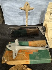 NOS 1955 1956 1957 1958 1959 CHEVY PICKUP INSIDE REAR VIEW MIRROR BRACKET 987431 picture