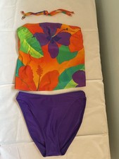 Lot of six vintage 90s swimsuits, size xs, Tommy Bahama, Speedo, Anne Cole, JAG picture