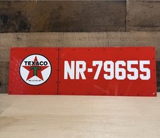 Texaco Aviation ￼6”x18” Sign picture