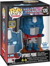 Funko Pop Lights and Sounds Optimus Prime #120 Exclusive 6.75 inches picture