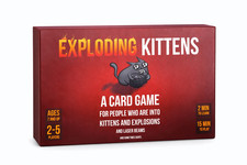 EXPLODING KITTENS Card Game BRAND NEW Sealed Family Game picture