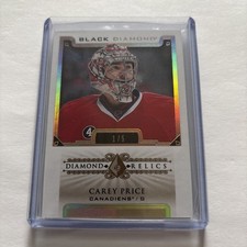 2015-16 Upper Deck Black Diamond Carey Price Diamond Relics /5 picture