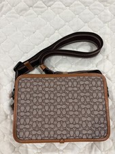 Coach Charter Crossbody Bag 24 In Micro Signature Jacquard picture