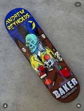 Baker Skateboard deckAndrew Reynolds tales from the boss 8.25in (RARE) picture