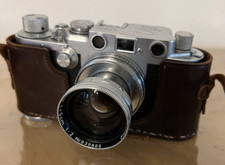 Vintage 1954 Leica DBP Ernst Leitz Wetzlar Camera Nr. 635326 picture