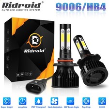 RIDROID 9006 LED Headlight Bulb Conversion Kit Low Beam White Super Bright 6500K picture