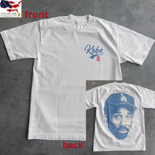 Kobe Bryant “Dodgers” Tee – Tribute Streetwear Essential Vintage T-Shirt picture