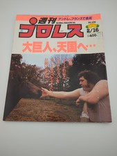Weekly Pro Wrestling Magazine Issue 536 Feb 1993 Andre The Giant Memorial AJPW N picture
