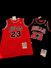 Michael Jordan Jersey #23 Chicago Throwback Bulls Jersey Men's Sizes picture