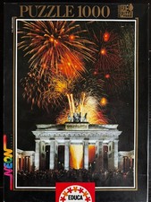 EDUCA Neon Series Puzzle 1000 Piece 10688 BRANDENBURG GATE BERLIN GERMANY picture