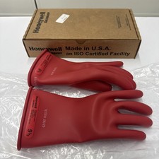 Honeywell Salisbury E011R/9H Lineman Gloves Red Class 0 Size 9.5 New picture