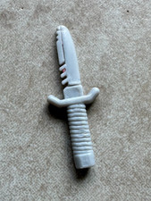 Vintage 1987 GI Joe Steam Roller Knife Accessory FLAWED Hasbro ARAH picture