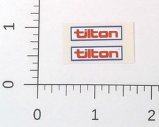 Tilton Racing Performance Automotive Pair Sticker Decal picture