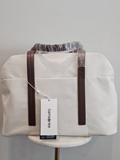 Samsonite Virtuosa Weekender Bag Off White Duffel Travel Tote NWT $99 MSRP picture