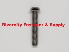 1/4-28x1-1/2 Stainless Button Allen Head Bolts 1/4x28x1-1/2 Screws 1/4x28 x 1.5 picture