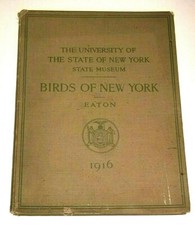 1916 Birds of New York Picture Plates- State of New York Museum  picture