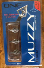 Muzzy - ONE 3 Blade 85 g Broadhead, 1