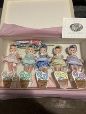 Vtg Madame Alexander Dionne Quintuplets 75 Anniversary 5 Dolls w/Carousel  picture
