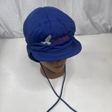 Vtg Solitude Mountain Resort Winter Hat Ear Flaps Chin Strap Ski Country Imports picture