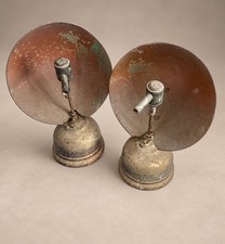 Pair Vintage Tilley Lamp R1 Radiator Heaters Brass Copper Kerosene 1930s picture