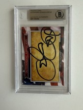 Alexandria Ocasio-Cortez AOC BAS Beckett Authentic Autograph Card With Add Proof picture