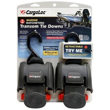 Retractable Transom TieDowns  2 Piece Adjustable Cargo Straps picture