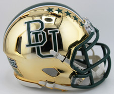 2026 Baylor Bears Custom Chrome Riddell Mini Helmet vs Colorado picture