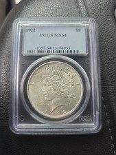 1922 P Peace Silver Dollar PCGS MS-64 picture