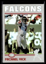 2004 Topps Chrome Refractor Michael Vick #11 picture