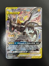 Pikachu & Zekrom GX SM168 Holo Promo Pokemon Card 2019 LP - Portuguese picture