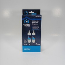Project Source 3846779 Refrigerator Water Filter 2 Pack Replaces LG LT700P picture