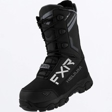 FXR Adult's Helium Speed Motorcycle Boots - Black - 9M/11W - 210706-1000-42 picture