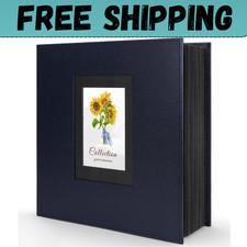 Photo Album 4x6 600 Photos, Leather Cover Extra Large Capacity Holds 600 Horizon picture